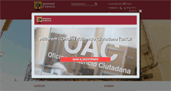 Desktop Screenshot of ajuntamentabrera.cat